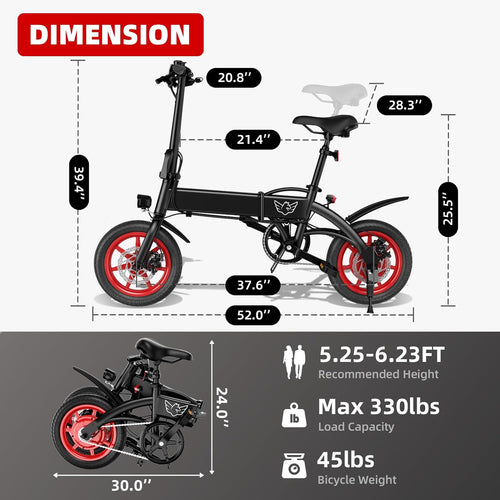 WINDHORSE C19 URBAN KNIGHTRIDER ELECTRIC BIKE - 350W Motor - 16mph - 19 miles range