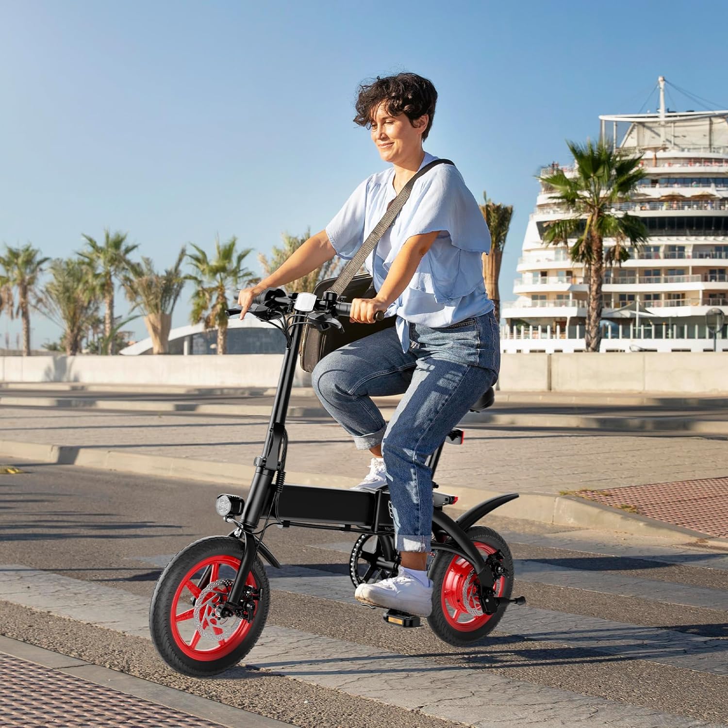 WINDHORSE C19 URBAN KNIGHTRIDER ELECTRIC BIKE - 350W Motor - 16mph - 19 miles range
