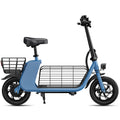 WINDHORSE Urban Cruiser Cargo Electric Scooter with Seat, 450W Brushless Motor, 20 Miles Max Range, 20 MPH Max Speed